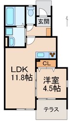 ハイツＣＬの物件間取画像